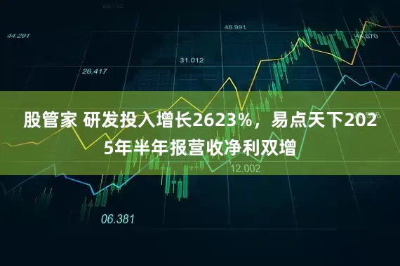 股管家 研发投入增长2623%,易点天下2025年半年报营收净利双增